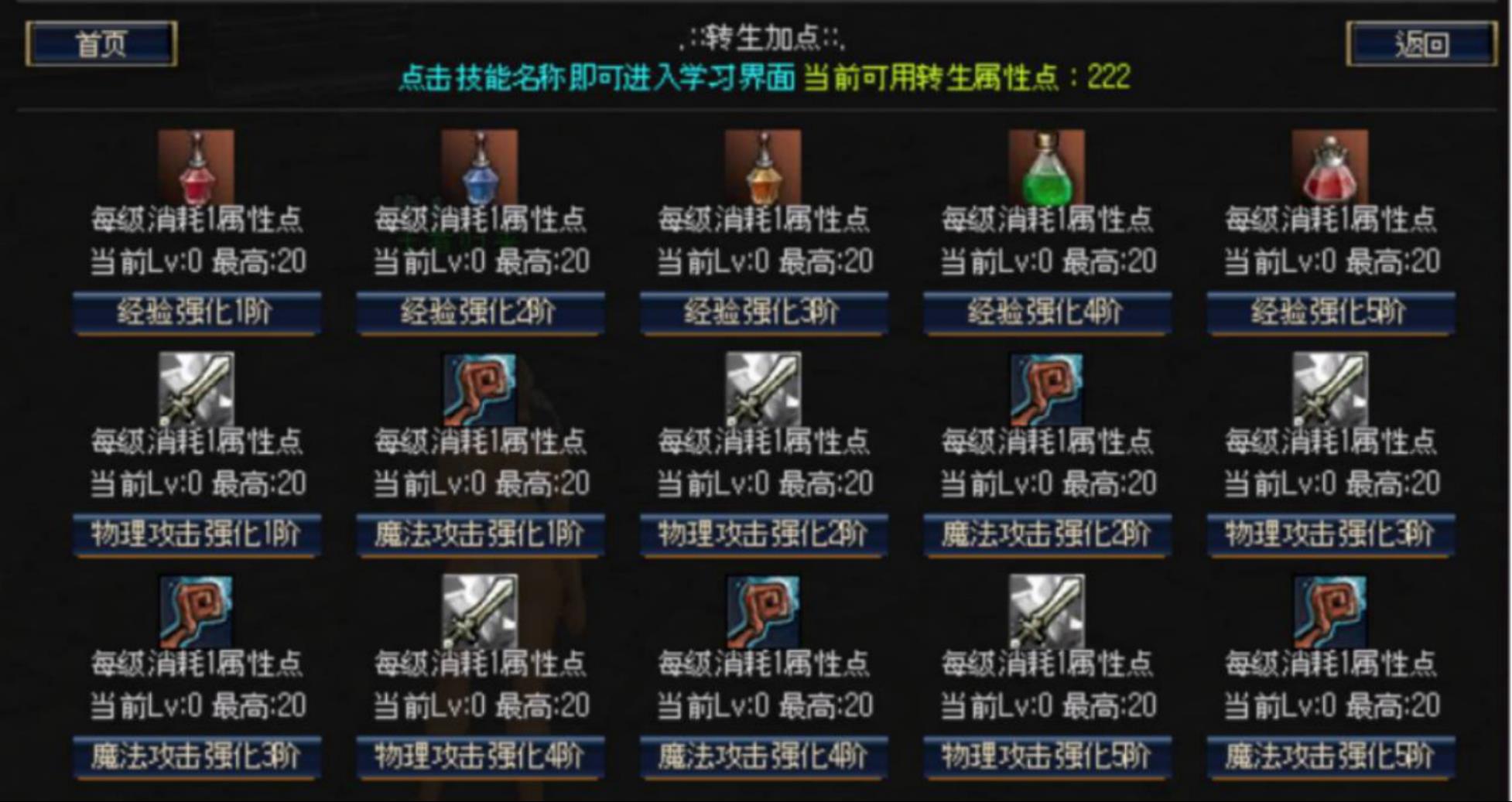 转生属性